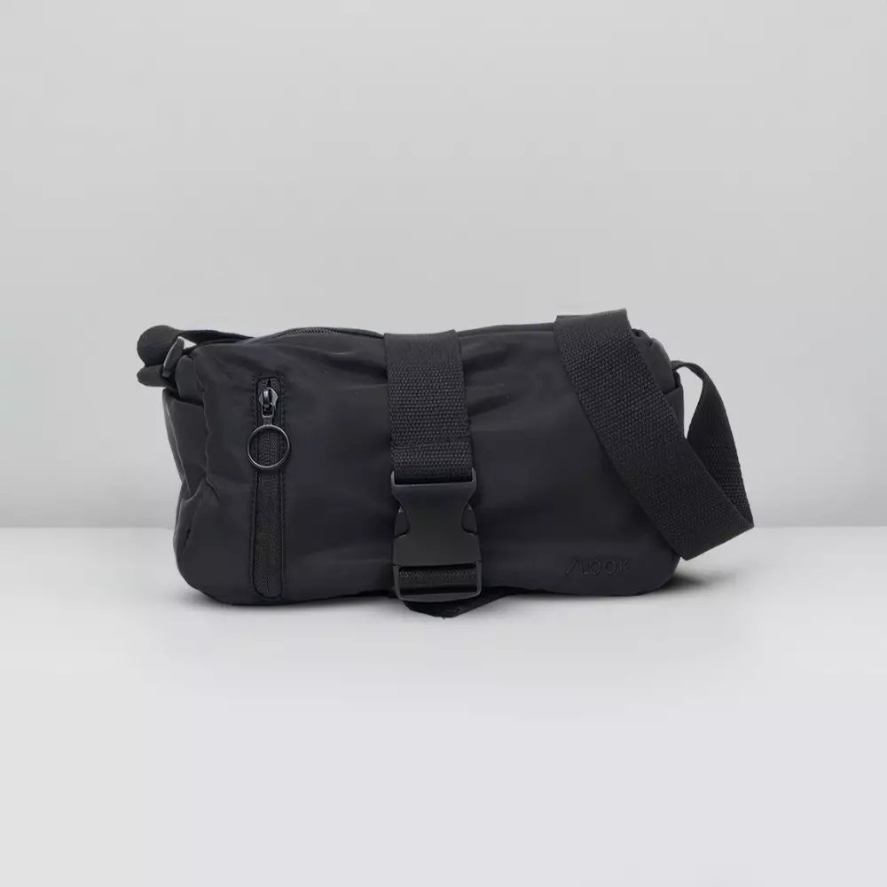 [THYS] ILOOK TAS SELEMPANG MINI BUCKLE BOX - HITAM