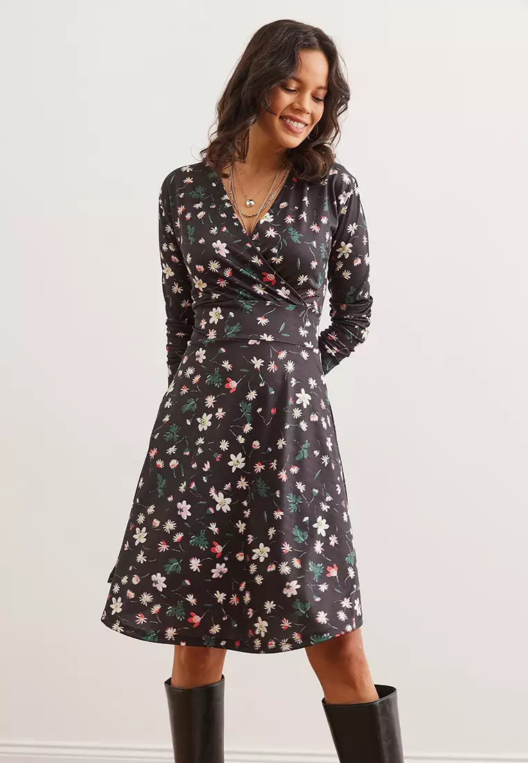 Double-Breasted Knitted Dress