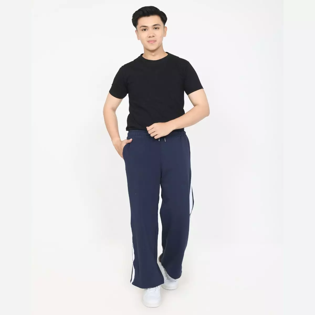 Gary Sporty Pant Men's [NAVY] Celana Training Olahraga Pria Size M-XXL
