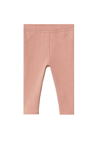 MANGO BABY pink Essential Cotton Leggings 000E0KA6D78CB0GS_1