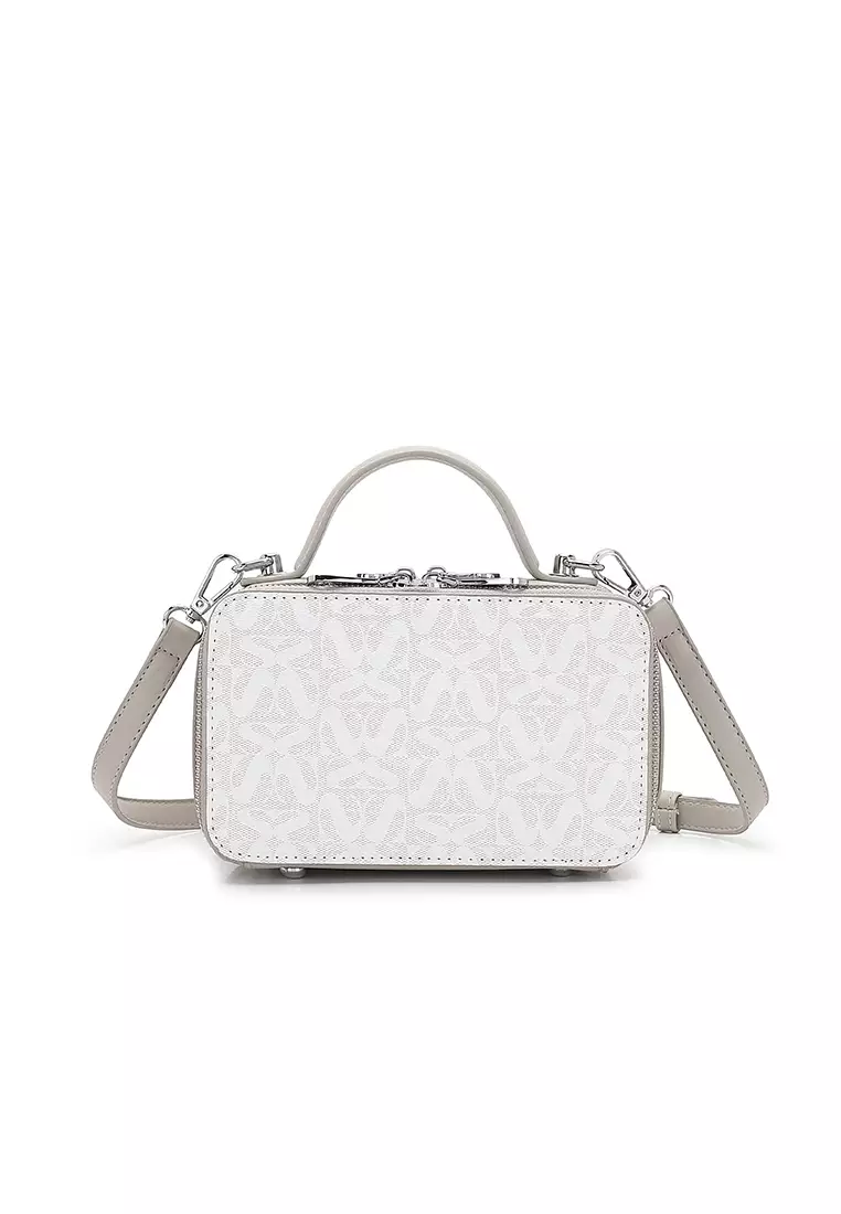 Women's Top Handle Bag / Sling Bag / Crossbody Bag / Shoulder Bag - White