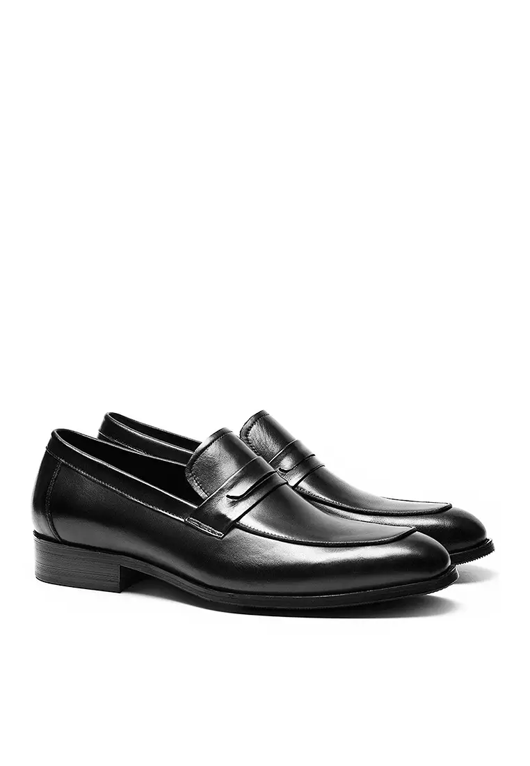 Mens dress shoes sales black loafers