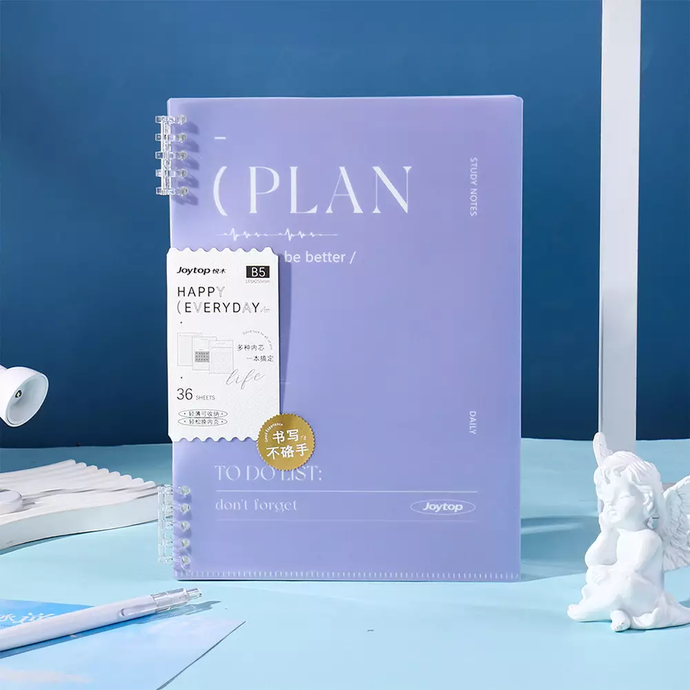 JOYTOP NOTEBOOK B5 SOFT COVER LOOSE LEAF SLICE OF LIFE RANDOM