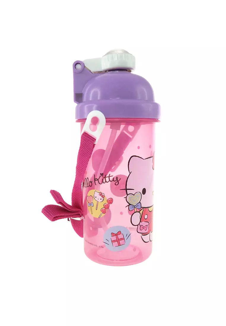 Buy Hello Kitty Hello Kitty Bear PP Bottle With Straw (350ML) Online ...