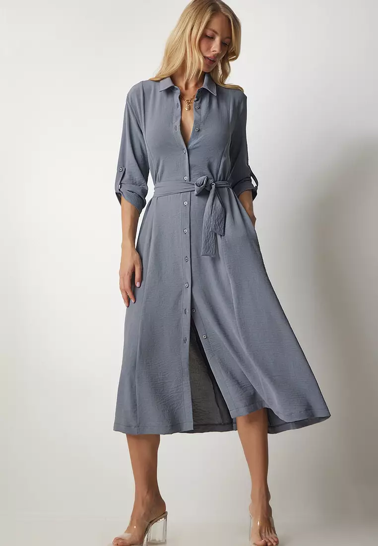 Viscose Shirt Dress