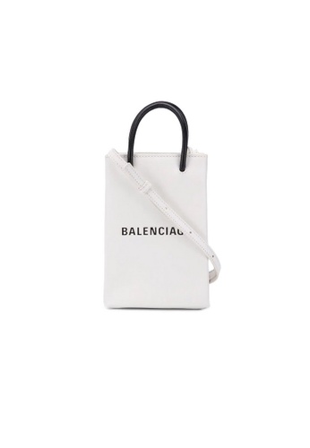 White balenciaga crossbody clearance
