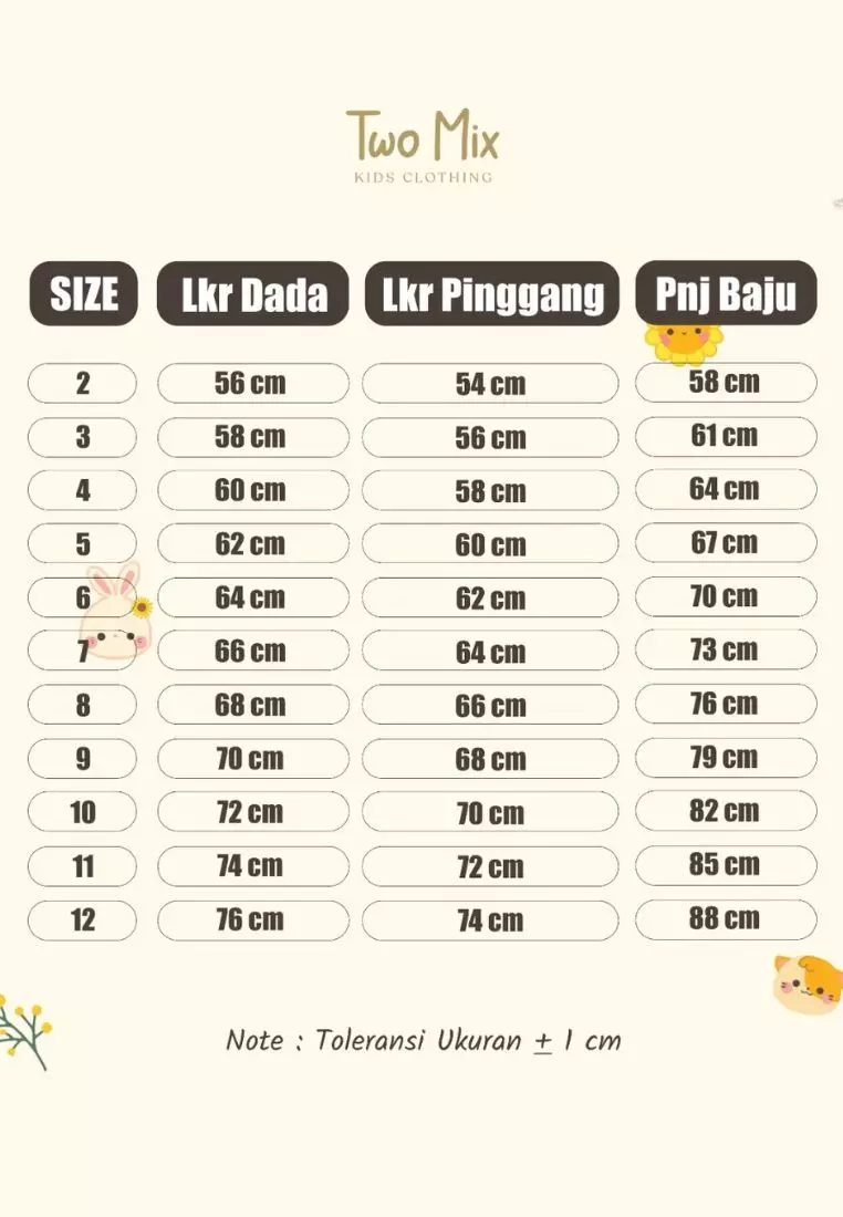 Two Mix Dress Anak Perempuan Bahan Kaos + Kain Katun usia 1-12 Tahun 4182 Latte