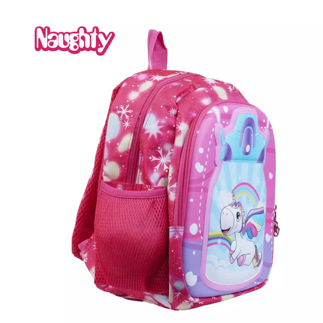 Tas Ransel Anak Perempuan Sekolah Tk Paud Backpack Unicorn G643 2412002 Naughty Accessories