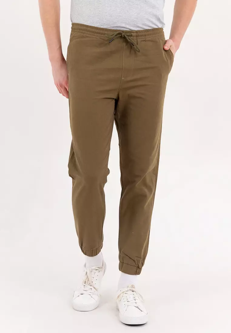 Aeropostale khaki joggers sale