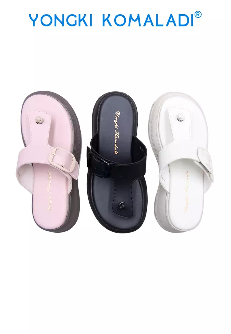 [ ORIGINAL ] YONGKI KOMALADI SANDAL OL-AY472-24 PINK