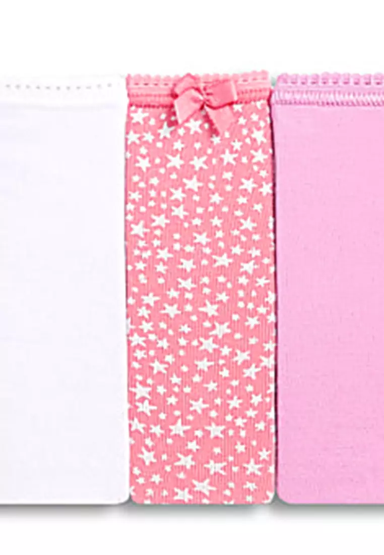 5pk Cotton Lycra Bikini Knickers