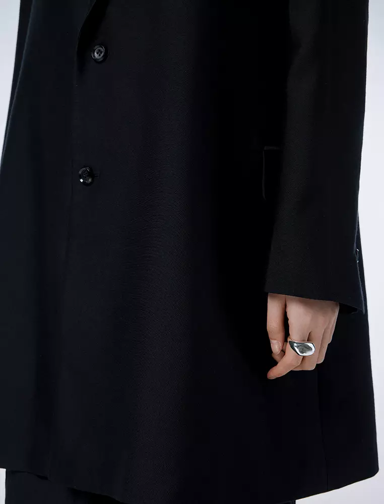 宽松通勤中长款风衣