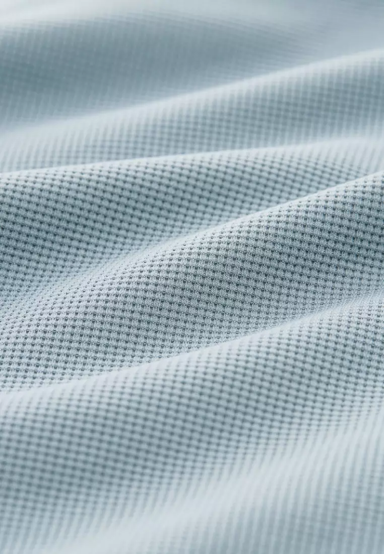 Light Mist Gray Lightweight Functional Polo Shirt