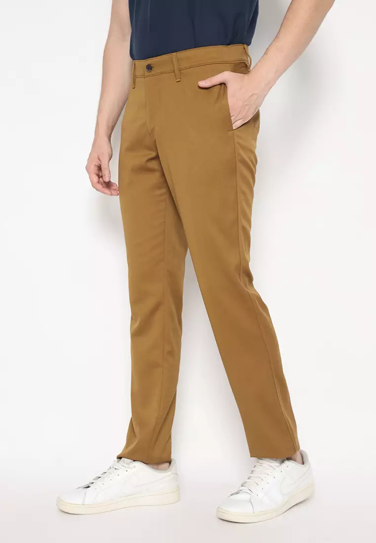 Jack Nicklaus Epic Celana Panjang Pria Slim Fit Moca