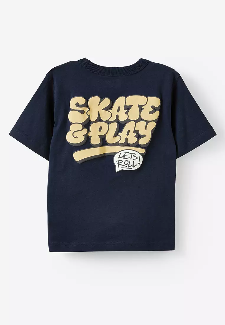 Jonny Short Sleeves Graphic Print Tee