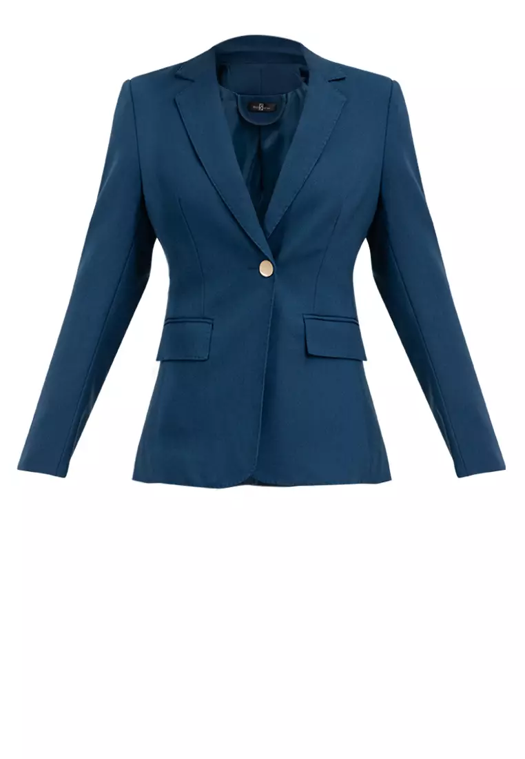 Soft Structured Suit Blazer