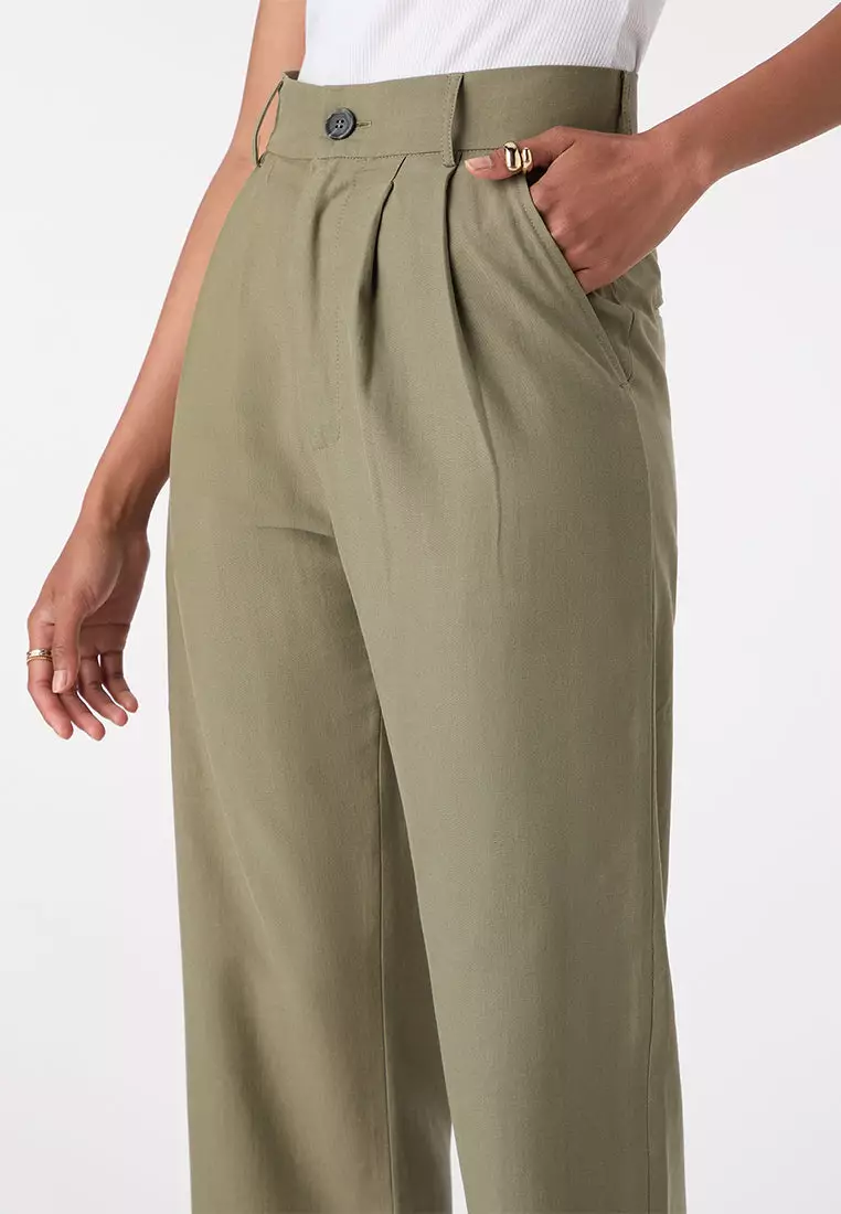 Cinnamon Relaxed Trousers
