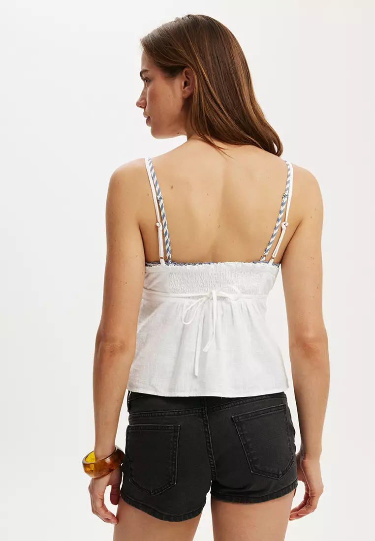 Micro Low Denim Shorts