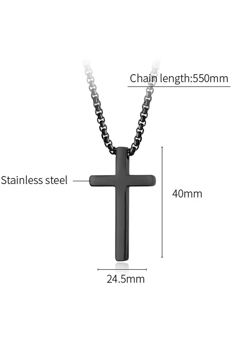 復古十字架項鍊