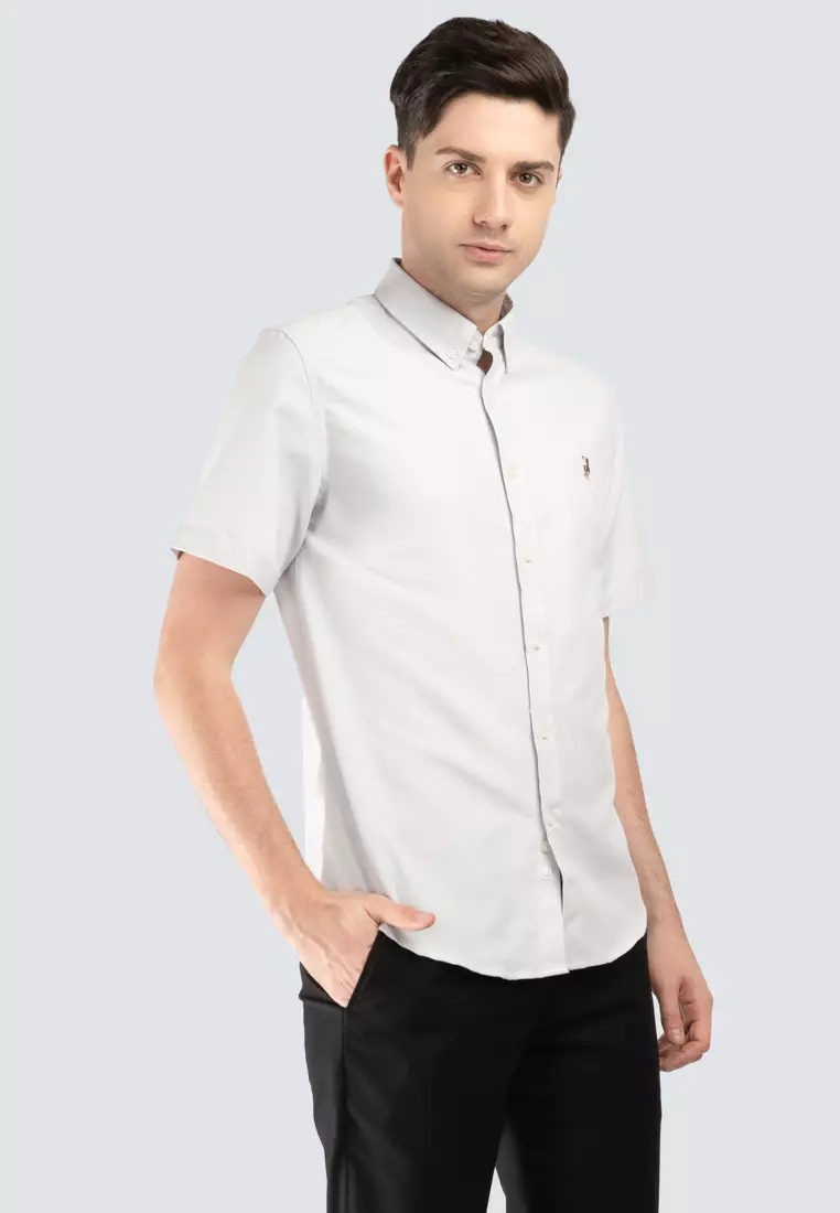 Polo Haus - Men’Cotton Plain Regular Fit Short Sleeve