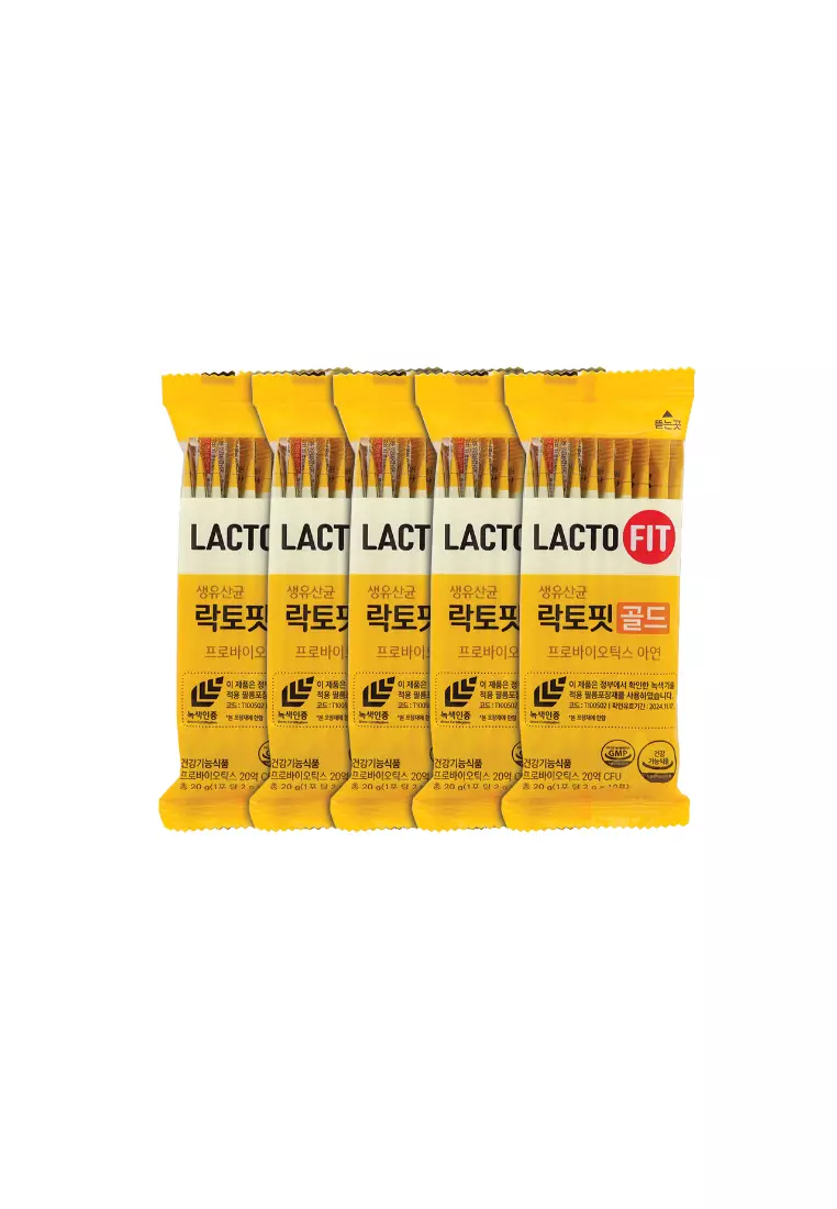 Lacto-Fit Upgraded Probiotics, Gold (50pcs)