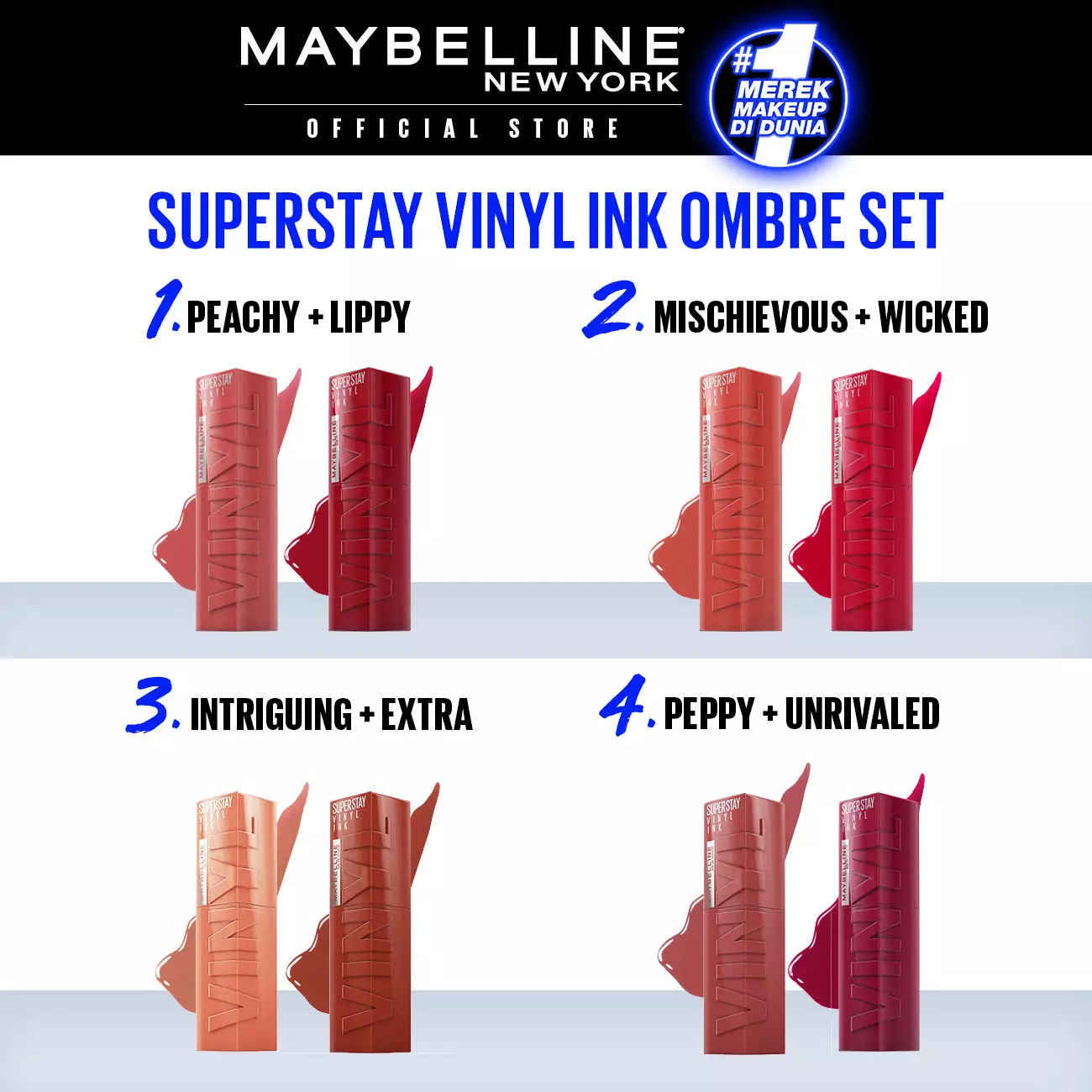 Maybelline Superstay Vinyl Ink - Peachy + Lippy