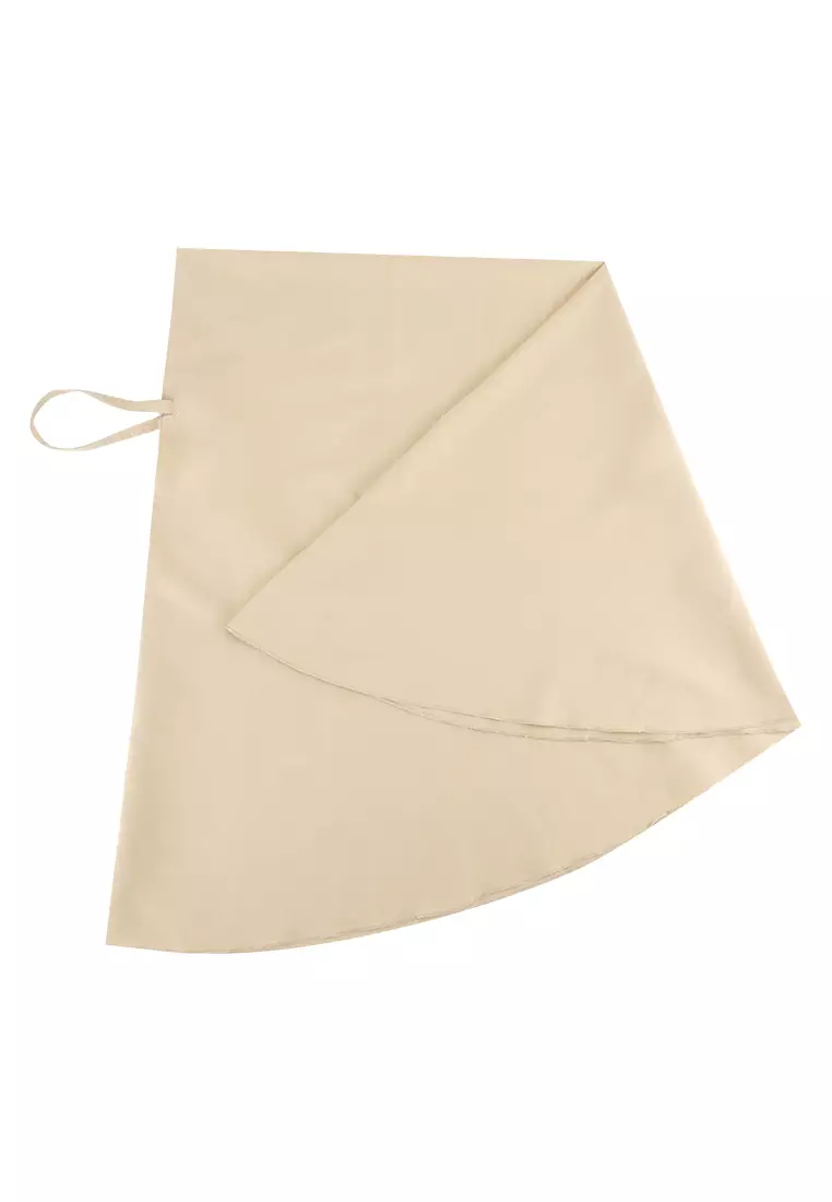 Pito Dito Girl Rafsan Gamis Dress Anak Coklat Muda