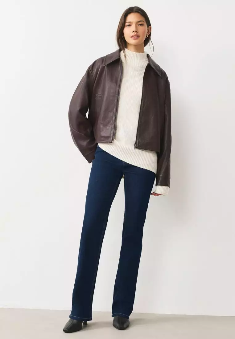 Mid Rise Stretch Bootcut Jeans