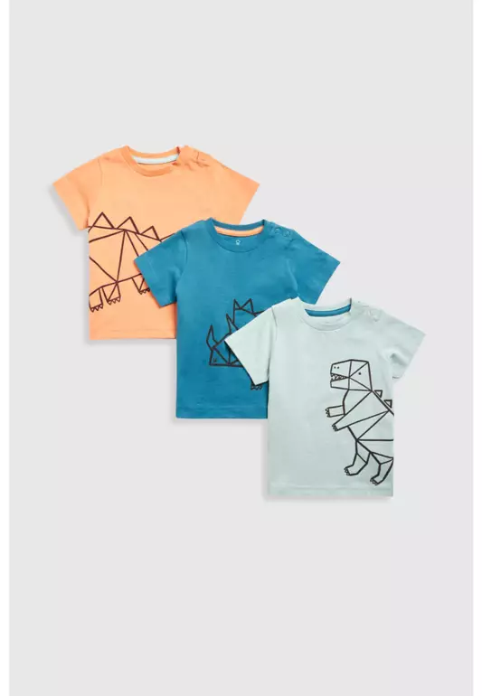 Dinosaur T-Shirts - 3 Pack