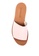ANINA pink Jeanie Slide Sandals 1D05FSHA3BF47FGS_4