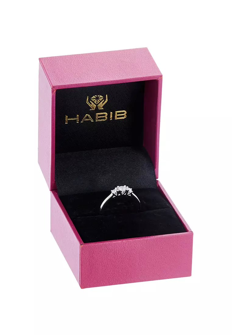 HABIB Diamond Ring in 375/9K White Gold 119700922(WG)