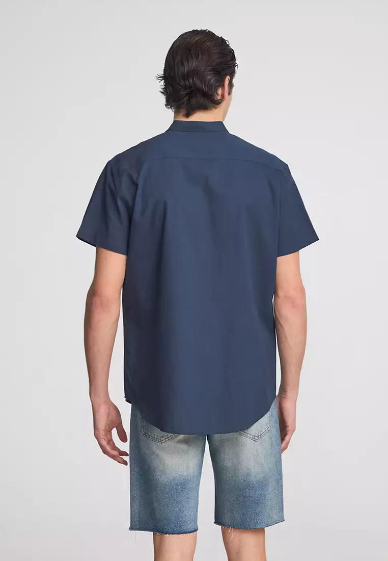 Buy Terranova Terranova Mandarin Collar Shirt for Men 2024 Online ...