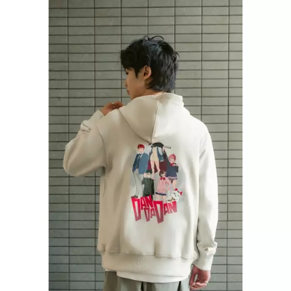 FACILITY Dandadan - DDD Hoodie - Melange Grey