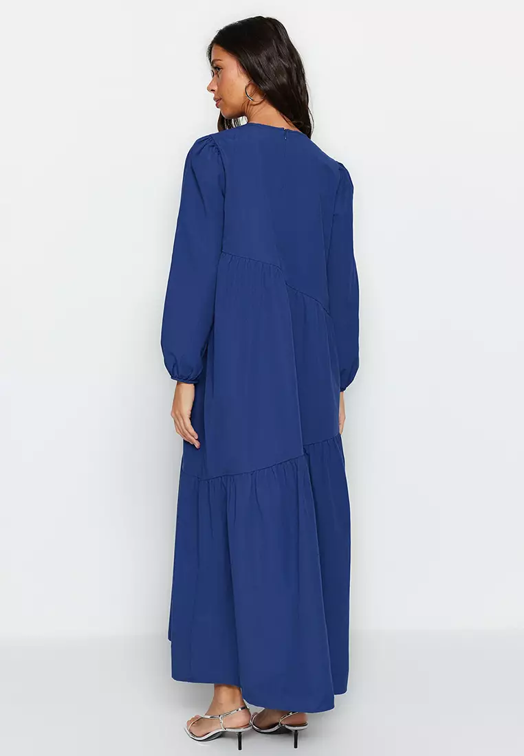 Poplin Maxi Dress