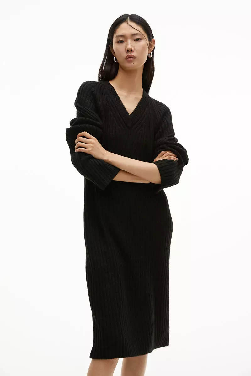 Buy H&M Rib-knit dress 2026 Online | ZALORA Philippines
