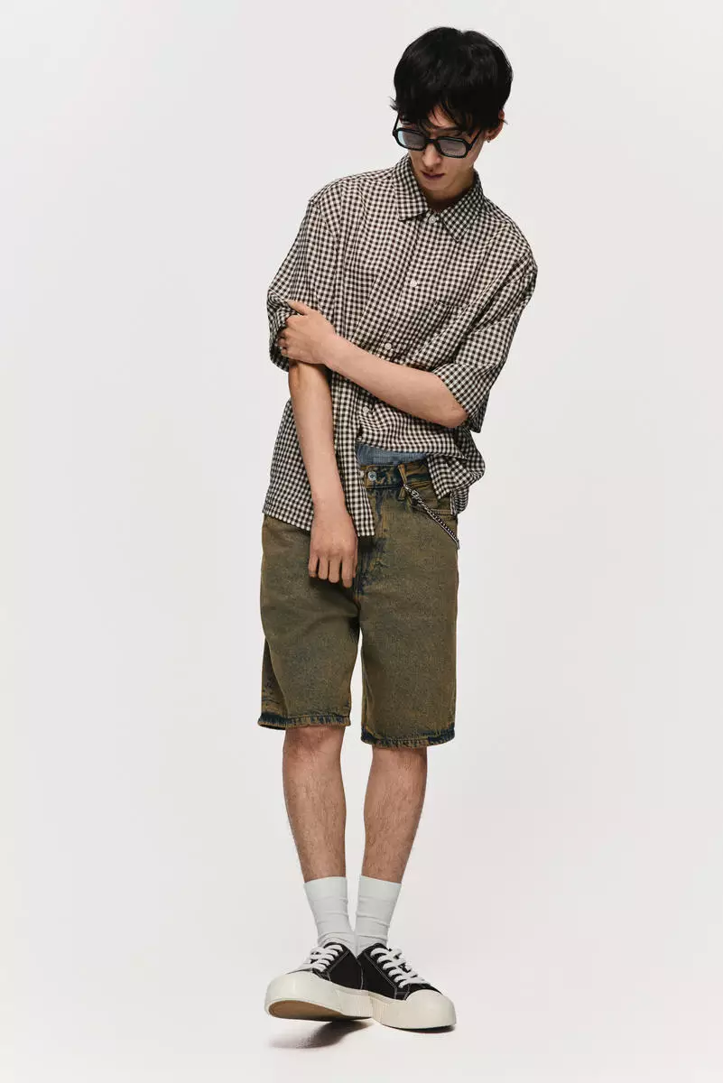 Relaxed Denim shorts