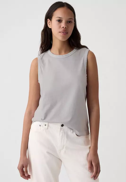Organic Cotton Vintage Tank Top