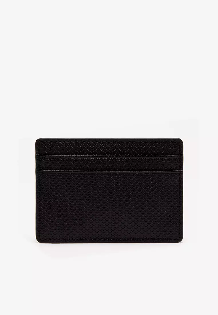 Men's Chantaco Piqué Leather 8 Card Holder And Wallet