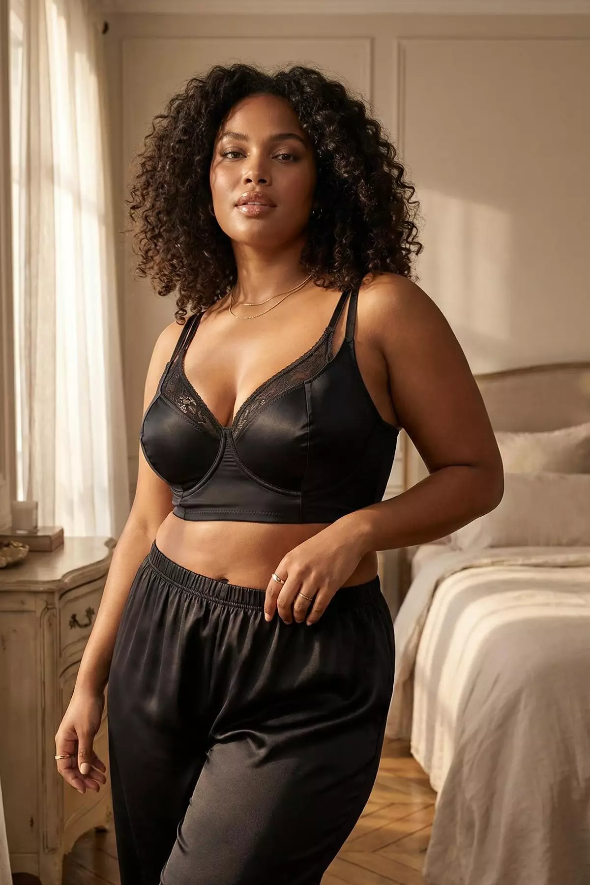 Lace Non-Padded Double Strap Wired Bra
