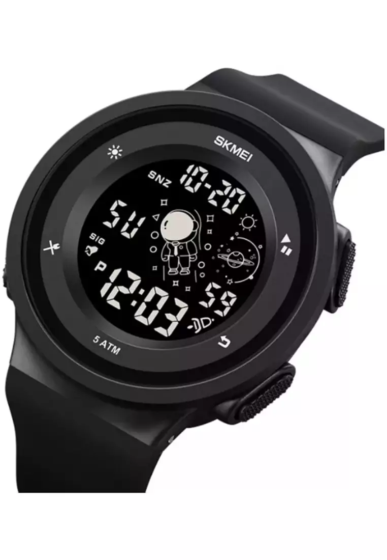 Jam Tangan Anak Pria Digital Waterproof Many Function Strap Tali Material Silicone IR18 ORIGINAL