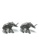 Splice Cufflinks English Made Pewter Elephant Cufflinks SP744AC38ABDSG_1