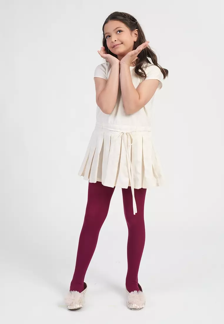 Treehouse Kids Nina Pleated Waist-Tie Girl's Dress