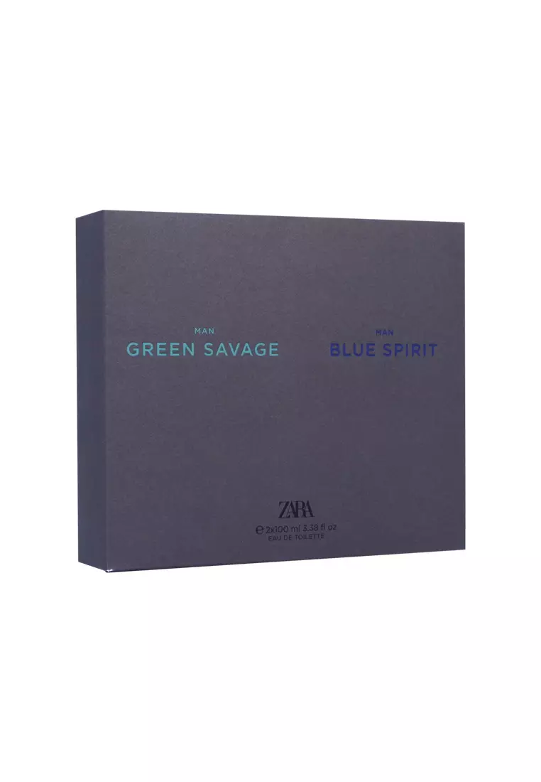 Zara Man Blue Spirit & Man Green Savage 100 ML