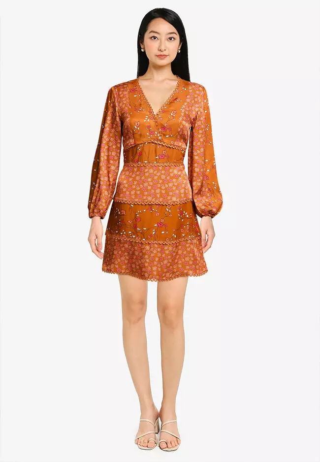 Daisy Petals Tiered Dress