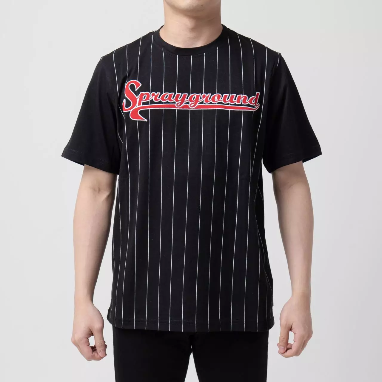 Jual Sprayground Sprayground Baseball TShirt Black Original 2024