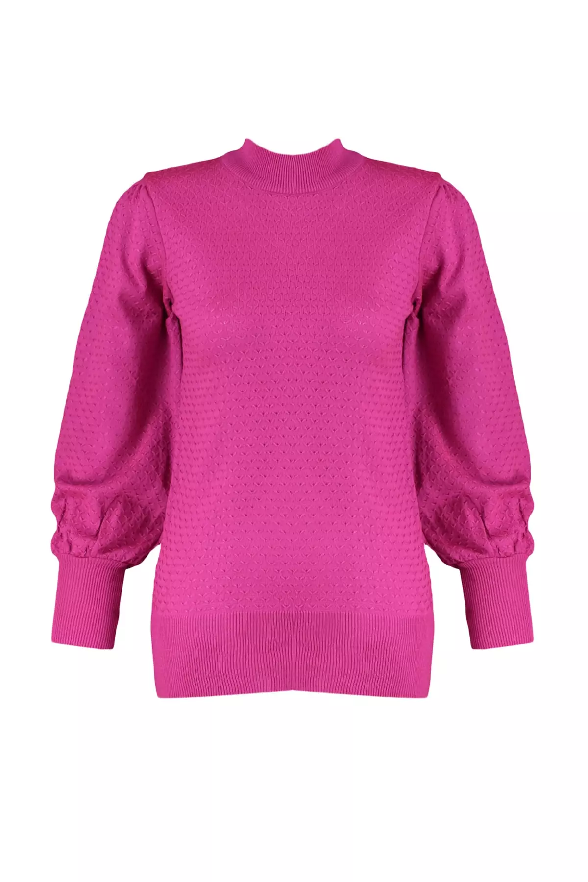 Buy Trendyol Fuchsia Stand Up Collar Knitwear Sweater 2023 Online