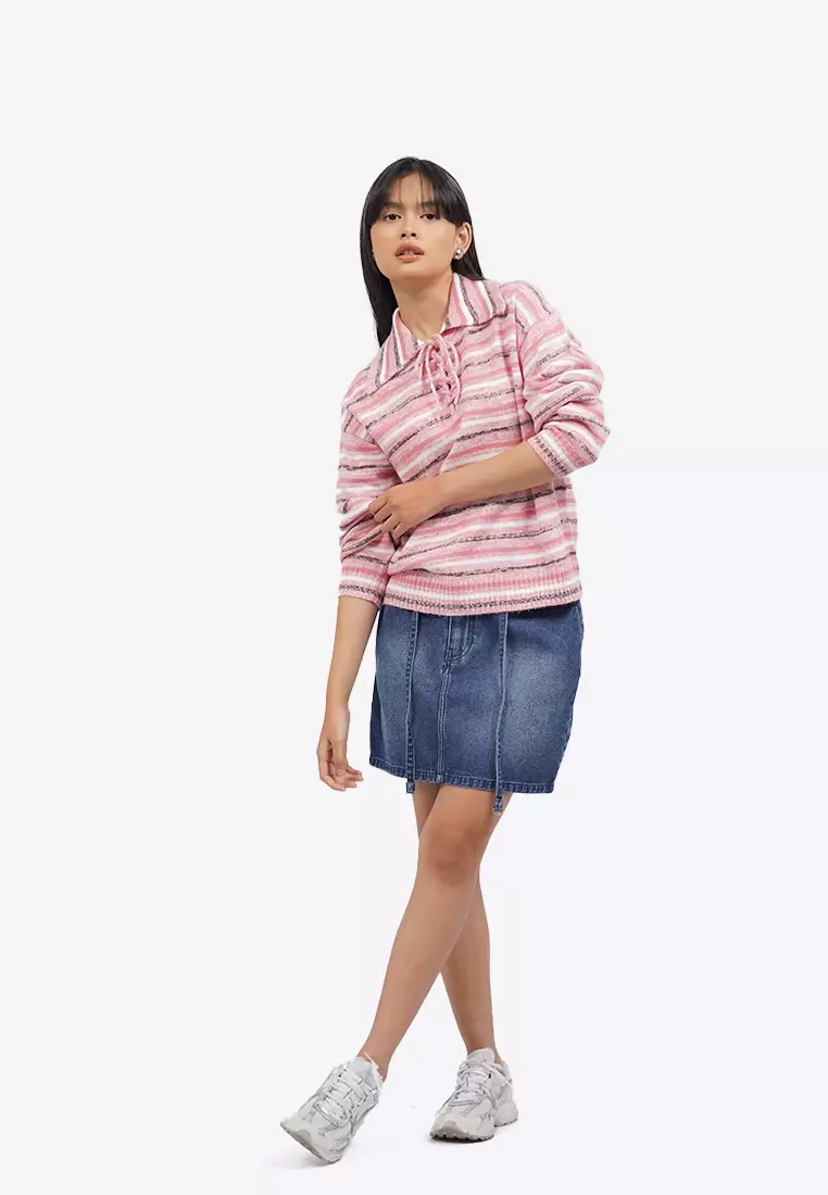 Oversized Long Sleeve Furry Sweater