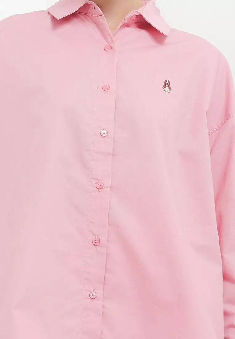 Letitia Solid Oversized Shirt