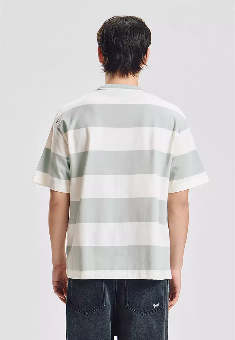 Penshoppe Relaxed Striped T-shirt
