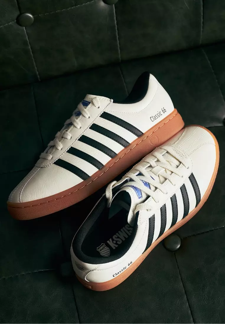 WOMEN'S NEW CLASSIC 66 LEATHER SNEAKERS